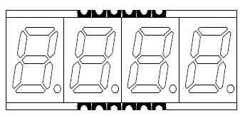 0,56 pulgadas 4 d&iacute;gitos smd led 5640