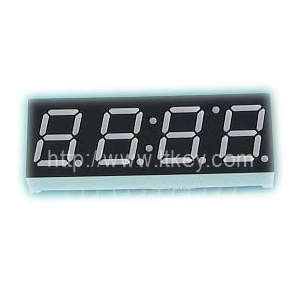 Pantalla LED de reloj de cuatro dígitos de 0,39 pulgadas