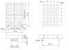 Matriz de puntos LED 5x7 de 2 pulgadas