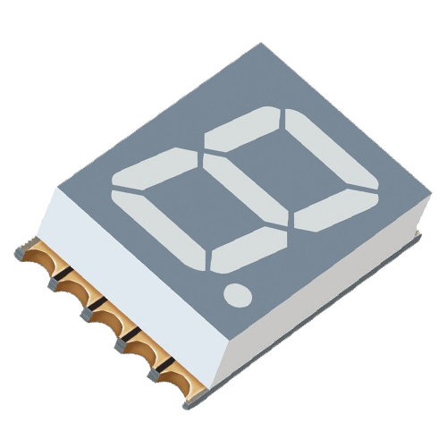 Pantalla LED SMD de 0,39 pulgadas y 1 d&iacute;gito