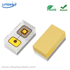 0201 ROHS de chip SMD amarillo que cumple con 0.65 (l) x0.35 (w) mm