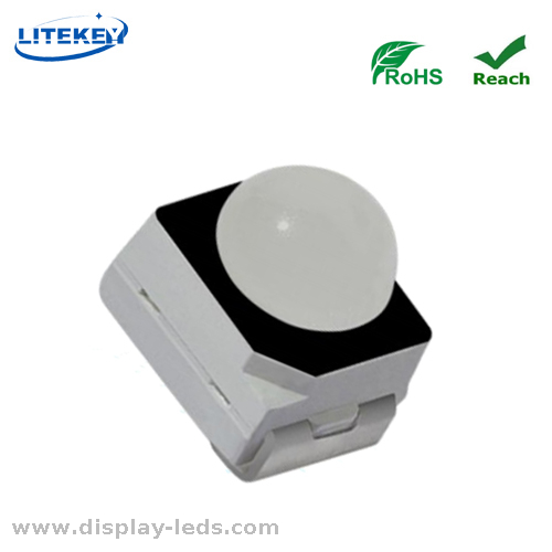 Ultra Bright RGB PLCC 3528 Dome SMD LED con 60 grados de ángulo
